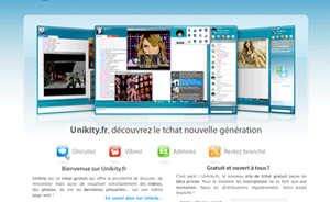 Unikity homepage